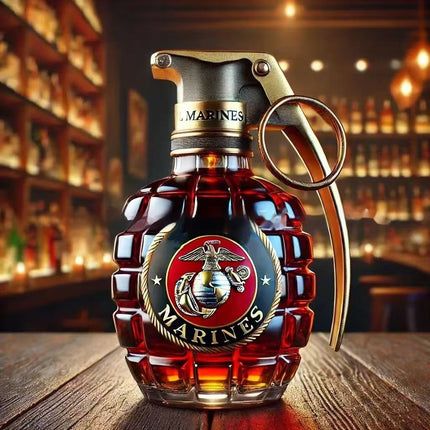 US Military Grenade Whiskey Bottle Drinking Tool