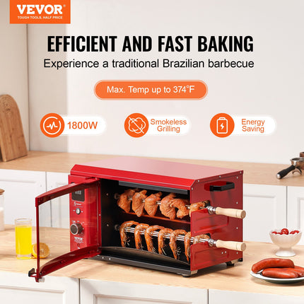 Stainless Steel Shawarma Grill Machine Electric Gyro Rotisserie Machine