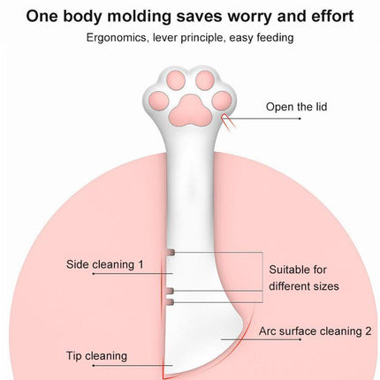 Pet Canned Spoon Jar Opener Puppy FeedingMixing Wet Dry Cat Dog Accessories FeederShovel Tableware Multifunction Pet CannedSpoon Jar Opener Puppy