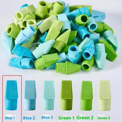 Color Knife Head Bullet Eraser Pencil Stub Eraser Student Torch Eraser Replacement