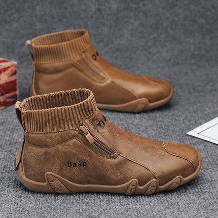 Fashion Casual Shoes Martin Boots Men