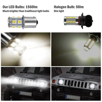 20Pcs 12V Car Light Bulbs 4500K 14MM Aluminum Alloy Turn Signal Light