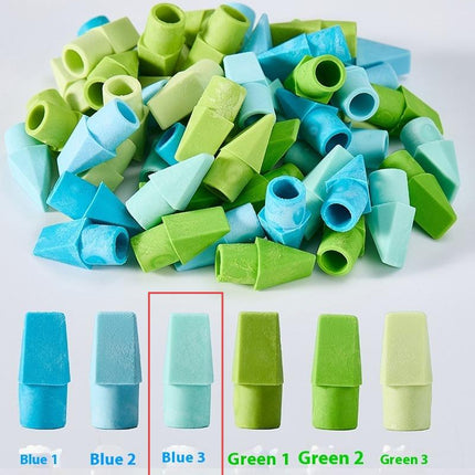 Color Knife Head Bullet Eraser Pencil Stub Eraser Student Torch Eraser Replacement