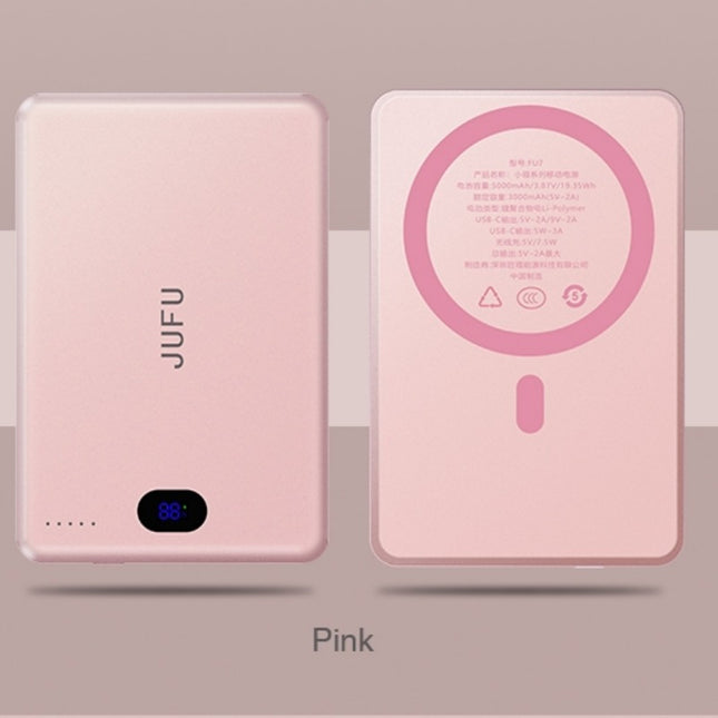 Adaptable To The Whole Scene With Magnetic Wireless Power Bank, A Savior For Travel And Office, Magnetic Charging In Seconds, Portable, Small And Large Capacity
