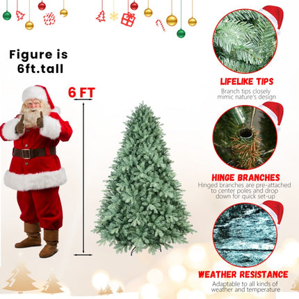 PE, PVC Christmas Tree, Green