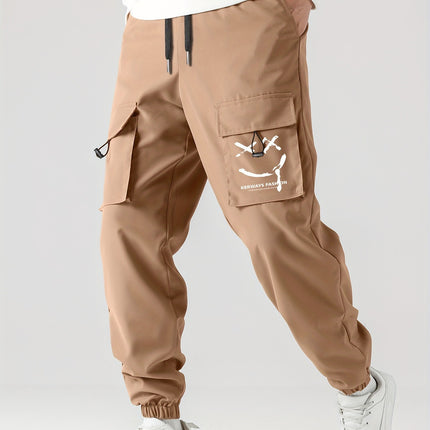 Straight Ankle Tied Wear-resistant Overalls Casual Pants