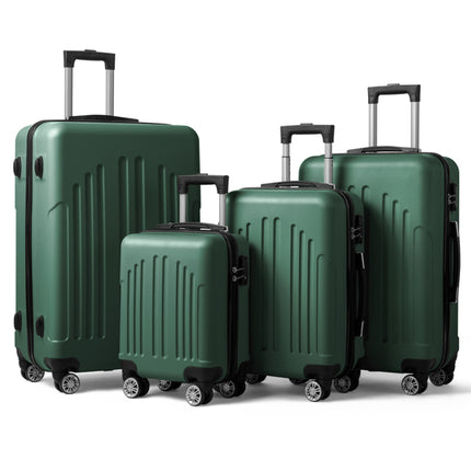 Vertical Stripe Four In One Suitcase