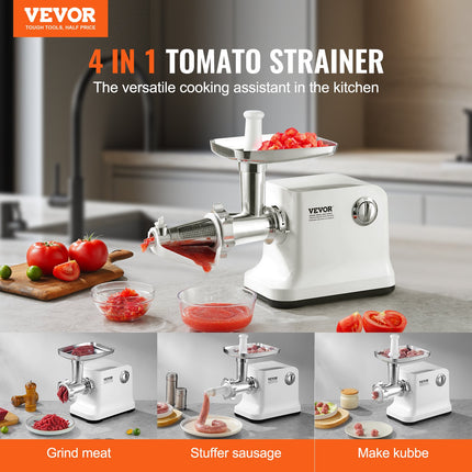 5.5 LBS/Min Electric Tomato Strainer 700W Tomato Sauce Maker Machine Home