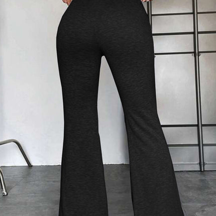 European And American Stitching Yoga Exercise Pants Outdoor Casual Flared Pants