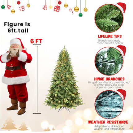 PE, PVC Christmas Tree, Green