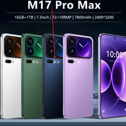 New M17 Pro Max Phone With A Large Screen