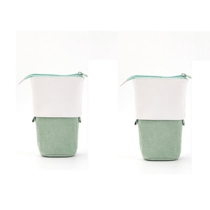 Multifunctional Creative Corduroy Retractable Pencil Case