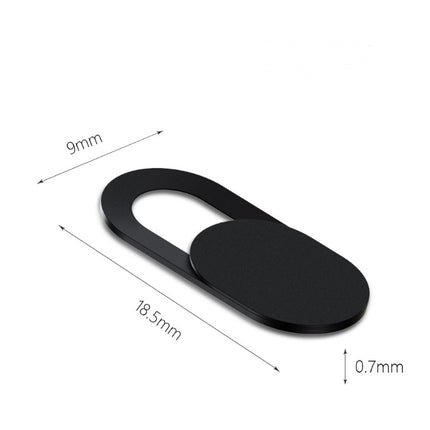 Plastic camera screen, laptop tablet computer mobile phone anti hacker peeping protection cover