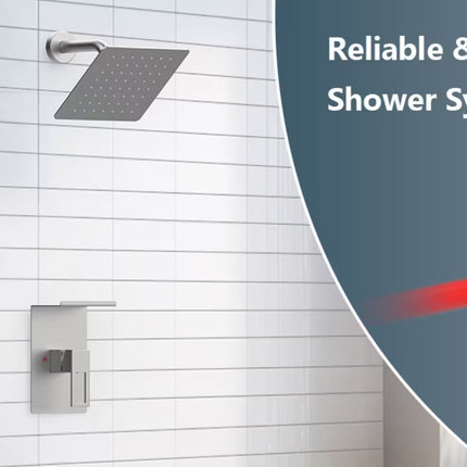 Shower Faucet With Storage Shelves