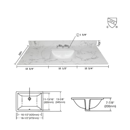 Stone Bathroom Countertop