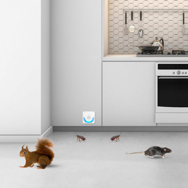 6 Packs Ultrasonic Pest Repellers Plug-In Indoor Pest Control Mouse Repellent Chaser Deterrent For Home Kitchen Office Warehouse Hotel