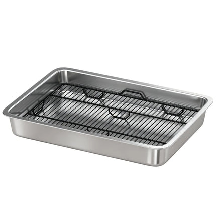 Dog Potty Tray Stainless Steel For Small And Medium Dogs, Dog Training Tray For Porch, Bathroom, Balcony