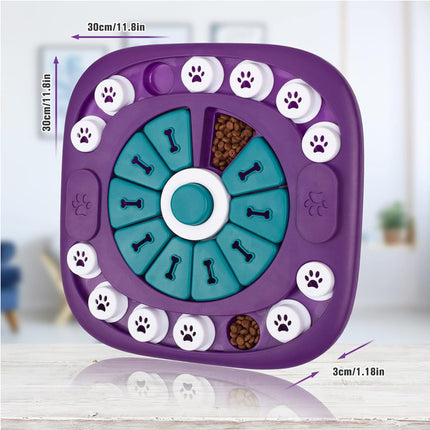 Dog Puzzle Toys, Interactive Treat Puzzle Dog Enrichment Toys For Large Medium Small Dogs