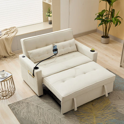 Futon Chair Bed Convertible Chair 3-in-1 Pull Out Sleeper Chair Beds With USB Ports,Wear-resistant And Anti-scratch, Armchair Bed Sleeper For Living Room Cannot Be Sold On Temu