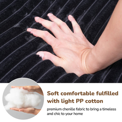 105 L-Shaped Modular Compression Sofa, Plush Upholstery, All-Foam Structure No Springs, Vacuum-Packed, Space-Saving For Living Room, Bedroom, Apartment  Left Chaise