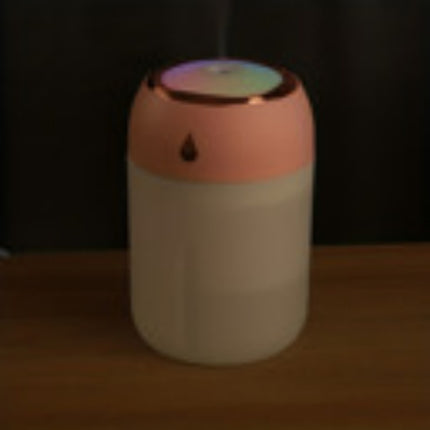 Portable Mini  Humidifier, 220ml,Small Cool Mist Humidifier, USB Personal Desktop Humidifier For Bedroom Travel Office Home Random Colors