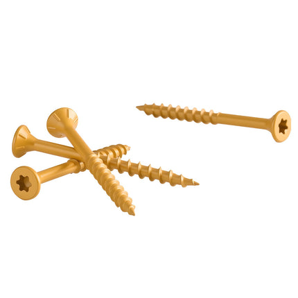 Wood Screws Anti-Rust 2-Inch Outdoor Deck Screws 350PCS T25 Torx Star Drive