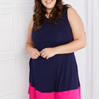 Navy/Fuchsia / S