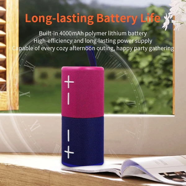 Cyboris S18 2 In 1 Magnetic Split Bluetooth Speaker, Color Blocking Waterproof Dual Splittable Portable Wireless Speaker 20W Loud Stereo Sound, Bluetooth V5.3, 24H Playtime, True Wireless Stereo