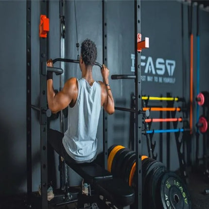 Home Gym Sets Multi-functional Power Cage,Home Adjustable Pullup Squat Rack