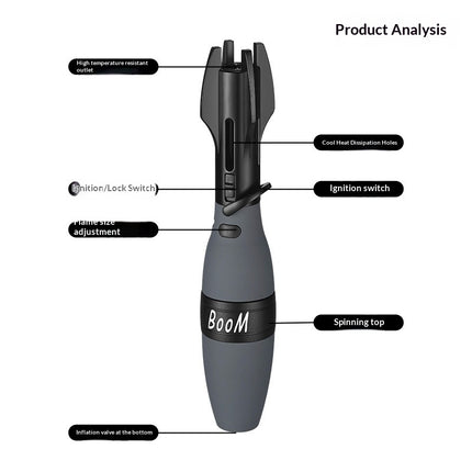 Creative High-temperature Flame-lock Handheld Portable Welding Torch
