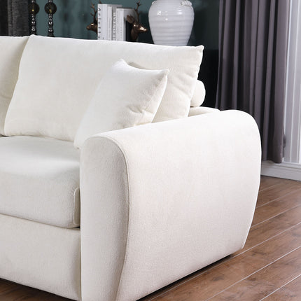Modern Minimalist Comfortable Compressed BEIGE Sofa