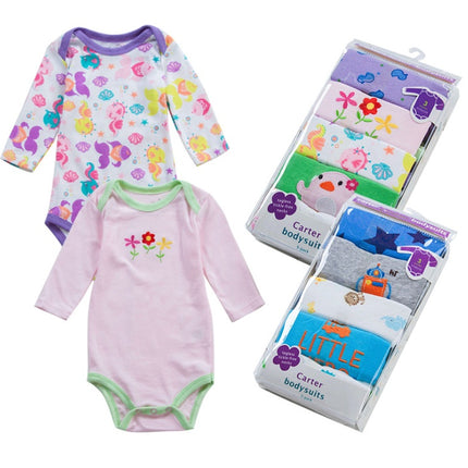 Long-sleeved triangle robe baby onesies cotton romper bag fart clothes baby children's clothing autumn
