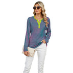 Rose Green Stripe / S