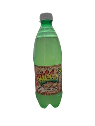 Bigga Jamaican Soda Soft Drink 20oz,(Ginger Beer)