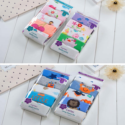 Long-sleeved triangle robe baby onesies cotton romper bag fart clothes baby children's clothing autumn