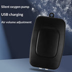 Black / Single Hole USB Air Pump