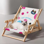 Polka Dot Black Cat Pattern / One Size