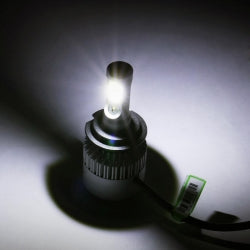 Silver Integrated Car Headlights