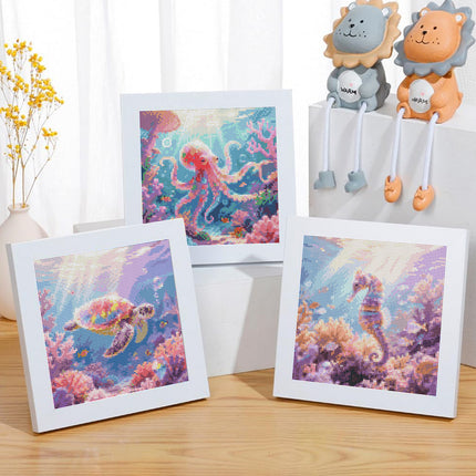 4 Packs Rhinestones Art Painting Kit