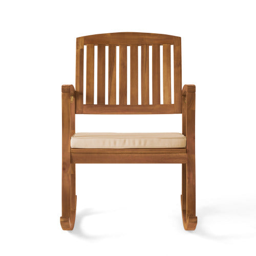 Rocking Chair With Cushion