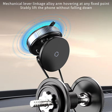 Car Phone Holder, Upgraded 360Adjustable Vacuum Suction 20X  Magnets