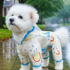Rainbow Raincoat-blue / XS