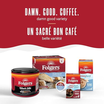 Folgers Classic Roast Medium Dark Roast, Ground Coffee, 816g Canister