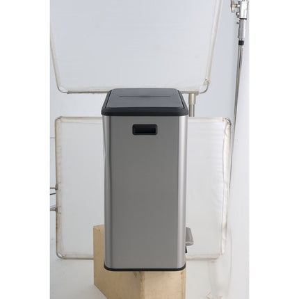 60L Stainless Steel Kitchen Trash Can, 60L