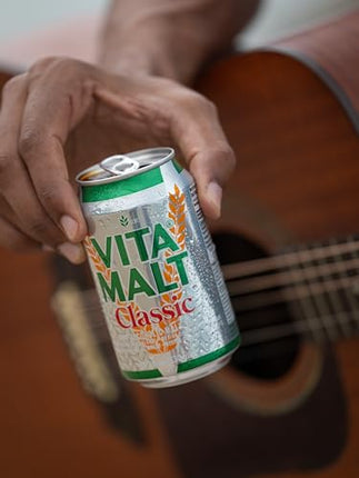 Vitamalt Classic, Non-Alcoholic Malt Drink, 11.2 Oz Can (Pack of 12)