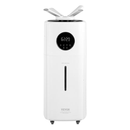 Commercial Humidifier, 5.5 Gal/21L 40.6 Oz/h Cool Mist Output, Industrial Air Vaporizer For Large Room Up To 1291.7 Sq Ft,Top Refill Humidifier W/ 12-Hour Timer For Whole House,Greenhouse, Plant