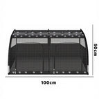 Black Double Cage / L