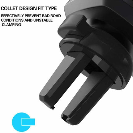 Universal Car Mount Holder Stand Air Vent Cradle For Mobile Cell Phone Gravity Car Mount Air Vent Phone Holder For I Phone X XR XS Max S Amsung S10 Note9