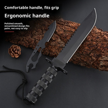 Keel Integrated Multifunctional Small Straight Knife Field Survival Tactical Knife