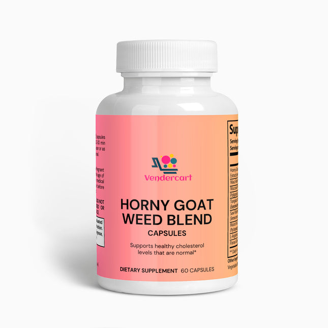 Horny Goat Weed Blend Boosts Libido, Energy, Stamina, And Hormonal Balance Herbal Vitality Support